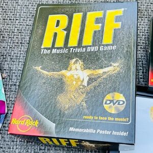 "RIFF: The Music Trivia DVD Game," from Hard Rock